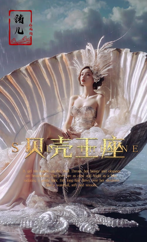 绪儿-贝壳王座 xuer Large shell by B站绪儿已成精 on Tensor.Art
