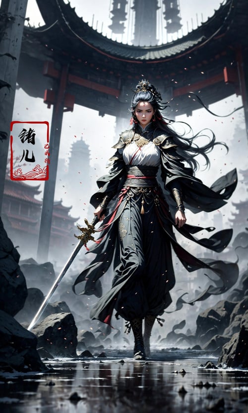 绪儿-武侠中国剑 xuer Ancient Chinese sword by B站绪儿已成精 on Tensor.Art