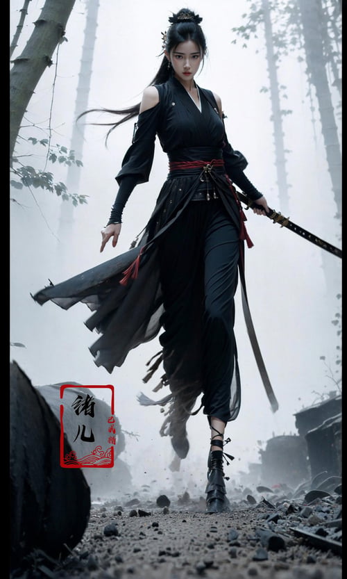 绪儿-武侠中国剑 xuer Ancient Chinese sword by B站绪儿已成精 on Tensor.Art