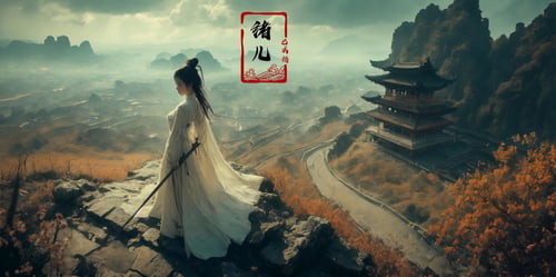 绪儿-武侠中国剑 xuer Ancient Chinese sword by B站绪儿已成精 on Tensor.Art