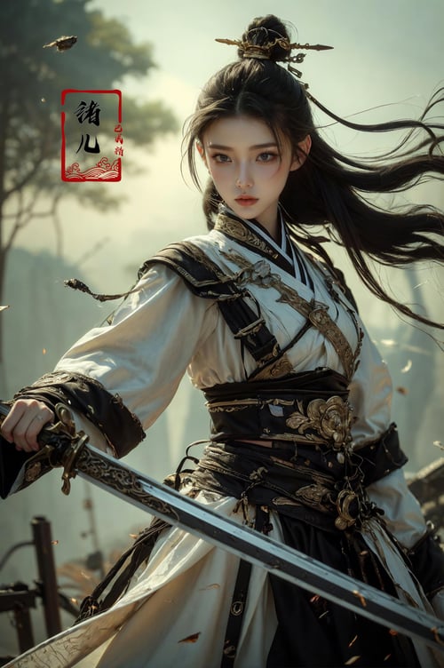绪儿-武侠中国剑 xuer Ancient Chinese sword by B站绪儿已成精 on Tensor.Art