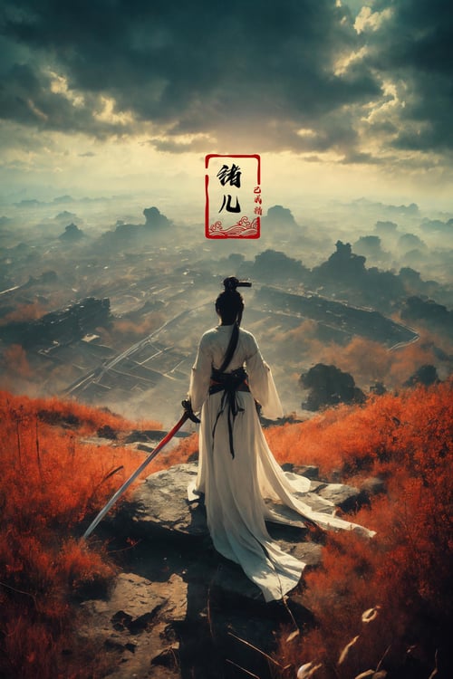 绪儿-武侠中国剑 xuer Ancient Chinese sword by B站绪儿已成精 on Tensor.Art