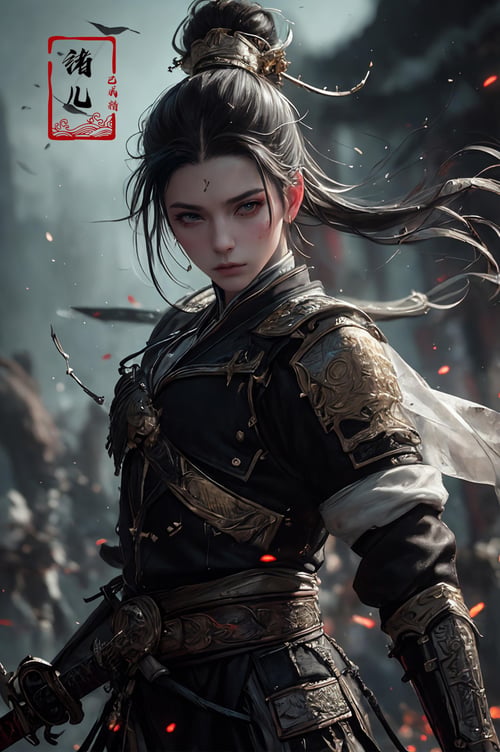 绪儿-武侠中国剑 xuer Ancient Chinese sword by B站绪儿已成精 on Tensor.Art