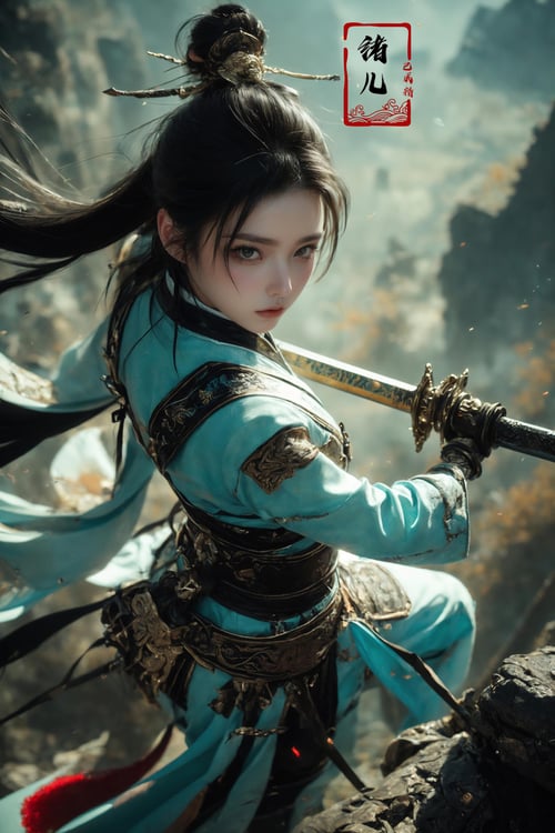 绪儿-武侠中国剑 xuer Ancient Chinese sword by B站绪儿已成精 on Tensor.Art