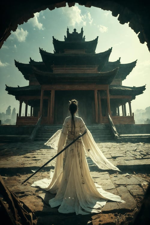 绪儿-武侠中国剑 xuer Ancient Chinese sword by B站绪儿已成精 on Tensor.Art
