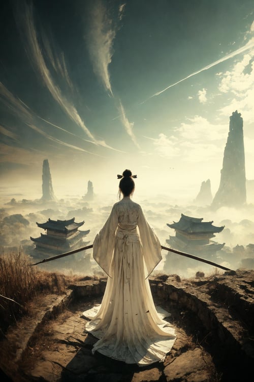 绪儿-武侠中国剑 xuer Ancient Chinese sword by B站绪儿已成精 on Tensor.Art