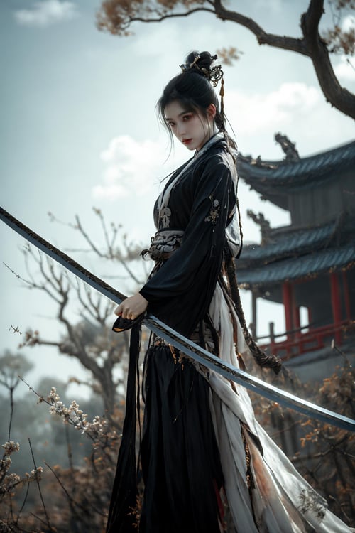 绪儿-武侠中国剑 xuer Ancient Chinese sword by B站绪儿已成精 on Tensor.Art