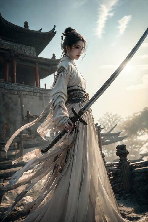 绪儿-武侠中国剑 xuer Ancient Chinese sword by B站绪儿已成精 on Tensor.Art
