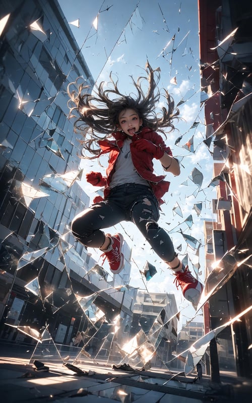 绪儿-跳跃构图 Jumping by B站绪儿已成精 on Tensor.Art