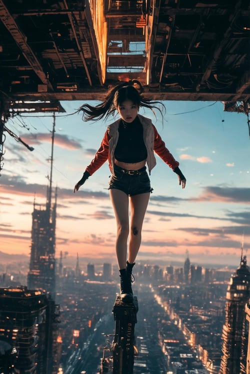 绪儿-跳跃构图 Jumping by B站绪儿已成精 on Tensor.Art