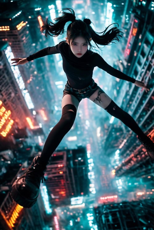 绪儿-跳跃构图 Jumping by B站绪儿已成精 on Tensor.Art