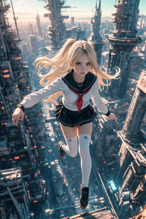 绪儿-跳跃构图 Jumping by B站绪儿已成精 on Tensor.Art