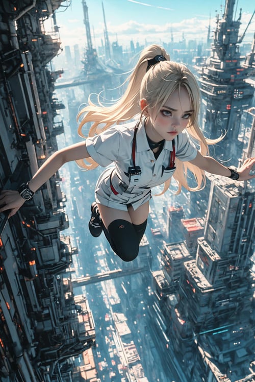 绪儿-跳跃构图 Jumping by B站绪儿已成精 on Tensor.Art