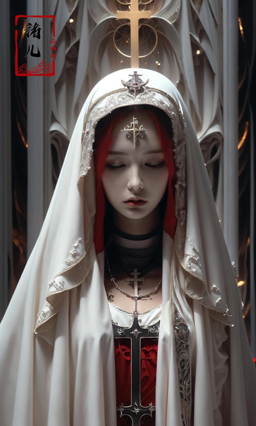 绪儿-眼罩头巾 by B站绪儿已成精 on Tensor.Art