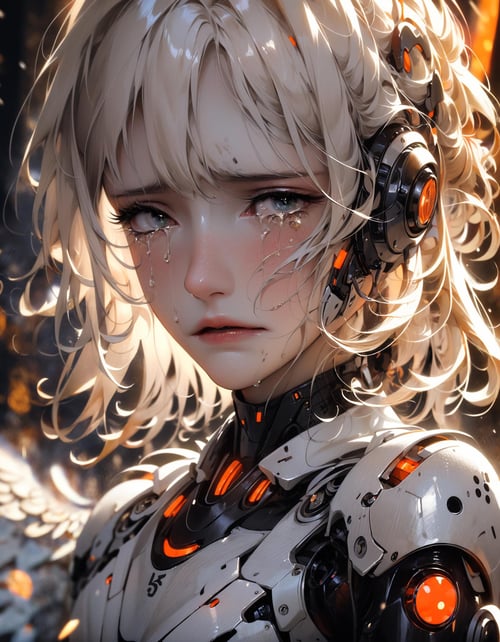 绪儿-哭泣天使【脸模】Crying Angel [face model] by B站绪儿已成精 on Tensor.Art