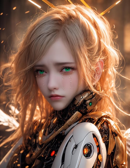 绪儿-哭泣天使【脸模】Crying Angel [face model] by B站绪儿已成精 on Tensor.Art