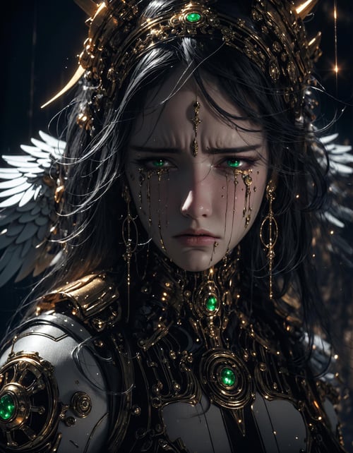 绪儿-哭泣天使【脸模】Crying Angel [face model] by B站绪儿已成精 on Tensor.Art