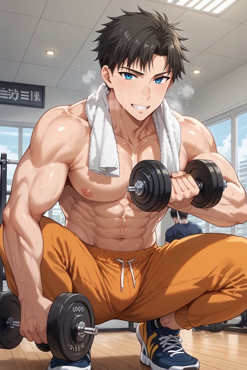 Mizuno Soma - Fire in His Fingertips by Conndy on Tensor.Art