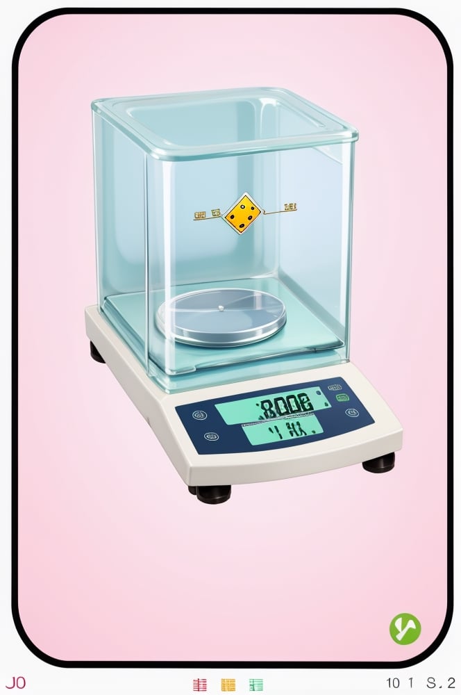 Analytical scale, gradient background color, Loteria,JCM2