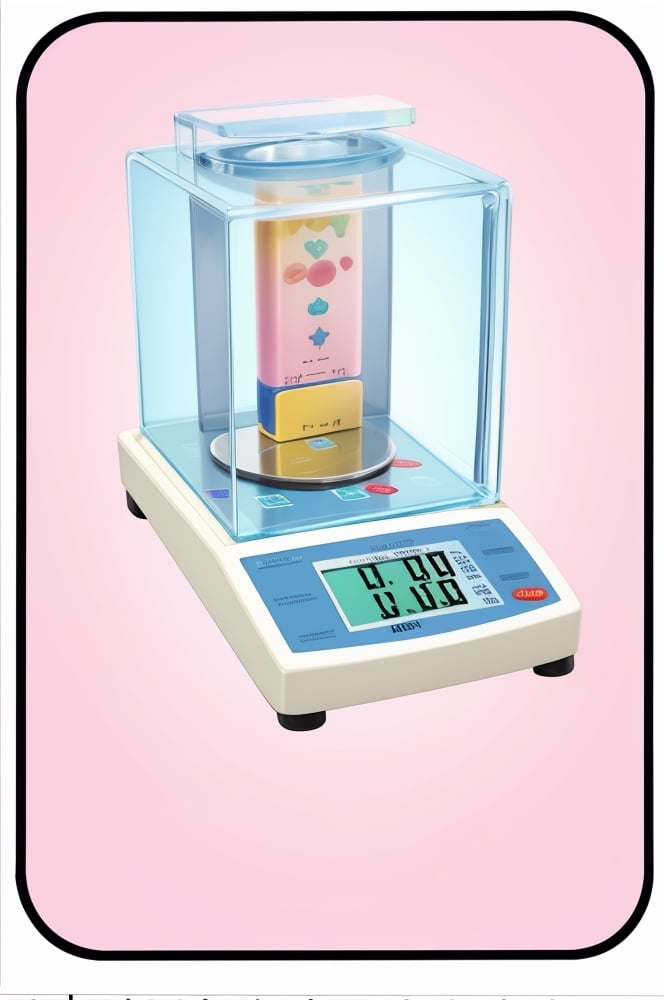Analytical scale, gradient background color, Loteria,fujimotostyle