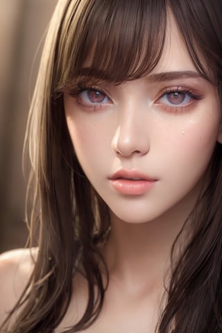 (masterpiece:1.4), most beautiful girl in the world, glossy lips, ultra detailed eyes, Absurdres, hdr, ultra detailed illustration, extremely detailed face, RAW photo, film grain, skin pores, trending on deviantart