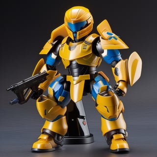 (8k, ultra quality, masterpiece:1.5), (Dutch angle:1.3), ActionFigureQuiron style,action figure box, solo, 1boy, standing, male focus, armor, copyright name, helmet, logo,