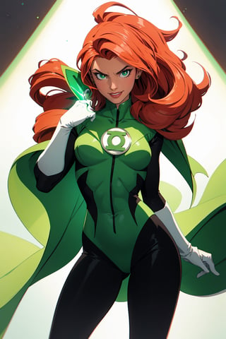 (1 women:1.4),uniform_green lantern_DCcomics:1,hal jordan, solo, upper body,(masterpiece:1.4),(best quality:1.4),dramatic shadows,extremely_beautiful_detailed_anime_face_and_eyes,an extremely delicate and beautiful,dynamic angle, cinematic camera, dynamic pose,depth of field,chromatic aberration,backlighting,Watercolor, Ink, epic, candystyle,chibi style,cute,happy,vibrant,colorful,nature,pop,