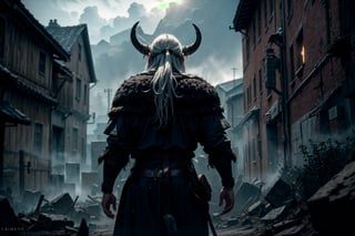 (dark magic), (grim), a viking shaman, action packed,(intricate details), (hyperdetailed), 8k hdr, high detailed, lot of details, high quality, soft cinematic light, dramatic atmosphere, atmospheric perspective