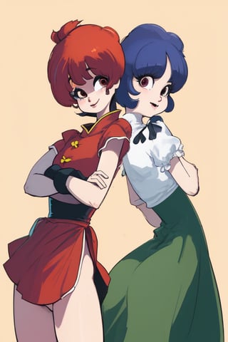 Chica Ranma y Akane desnudas