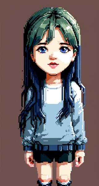 Pixel-art depiction of a girl - low-res, blocky, pixel art style, 8-bit graphics.
,pretopasin,lis4