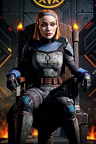 official art, unity 8k wallpaper, ultra detailed, beautiful and aesthetic, beautiful, masterpiece, best quality, masterpiece, absurdres, best quality, 1girl, solo, looking at viewer, facing viewer, facial portrait, sexy stare, smirked, eye focus, anal portrait, spread legs, sitting on hellish throne (red and black, large, torn, on fire, jewel patterns), large hellish lava fire cave background, bokatan