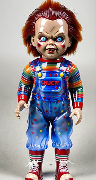 ultra Detailed Glass made translucent Chucky,child’splay killer doll,