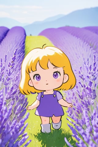 masterpiece, best quality, highres, 1_girl,high quality illustration, (1girl:1.6),BREAKLush Square, Lush Exploration,Premium Generosity,BREAKanalog film, grainy textures, warm tones, nostalgic atmosphere, organic imperfections, classic charm, timeless aesthetics , Line Chibi lavendar