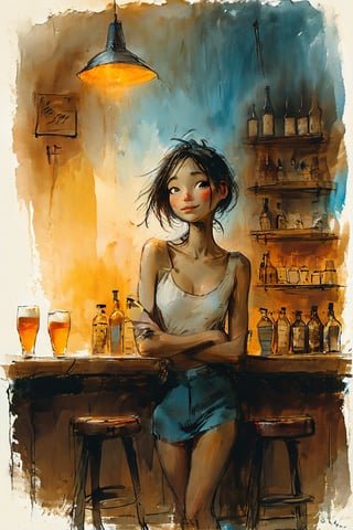 a painting of a woman standing in front of a bar, by ashley wood, design milk, nighthawks, archival pigment print, charles baudelaire, inspired by Eduardo Kingman, “ golden chalice, chris bonura, gonzalez, marc newsom, artwork of pedro bell, hand - drawn animation, onlookers, at after noon
an ultrafine detailed painting
20%
a painting
19%
a drawing
18%
a digital painting
18%
digital art
18%
Artist
by Philip Evergood
by Philip Evergood
26%
by Petr Brandl
25%
by Bob Ringwood
25%
by Reynolds Beal
24%
by Eddie Campbell
24%
Movement
ashcan school
ashcan school
21%
modern european ink painting
21%
post-impressionism
20%
figuration libre
20%
american scene painting
20%
Trending
behance
behance
19%
featured on pixiv
18%
behance contest winner
18%
pixiv
17%
pinterest
17%
Flavor
an illustration of a bar/lounge
an illustration of a bar/lounge
24%
bar
23%
kessler art
23%
an example of saul leiter's work
23%
nighthawks
23%