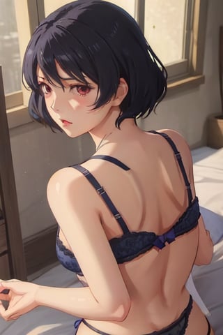 RuiTachibana, anime,  1girl, masterpiece, best quality,  dynamic lighting, from side,ruitachibana,lingerie