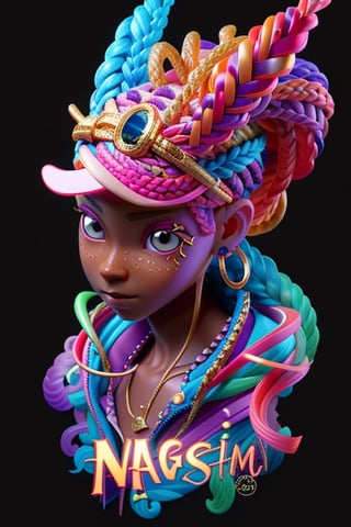 ((Best quality)), ((masterpiece)), ((realistic)) and ultra-detailed photography  1Boy nkneghmn  neon  ((Braided Hair)).  , Teen Male Boy, Rapping in a Fantasy Background with lots of gold jewelry and tons of diamonds, 3dmm style, (masterpiece, best quality), intricate details, solo, dark skin, purple eyes and pupils \ anime \), t, looking at viewer,3DMM
,perfecteyes