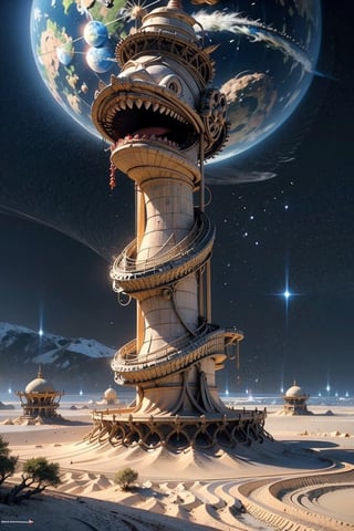 Novel Dune Planet Uranx tongue of the unseen