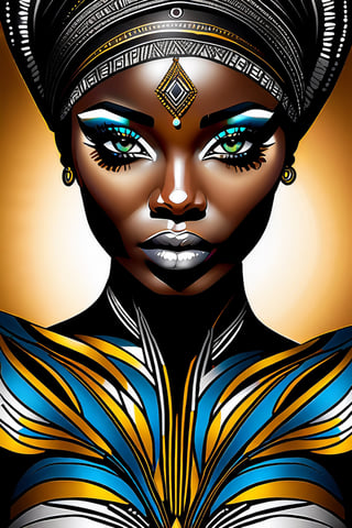 Black and white professional portrait photography of a (((stunningly beautiful african woman))), with intricate colored eyes, hyperdetailed face,  hyperdetailed eyes,  sharp focus on eyes,  8k,  80mm digital photo 