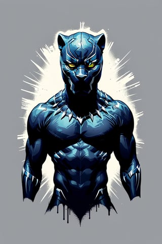 T-SHIRT DESIGN, black_panther,