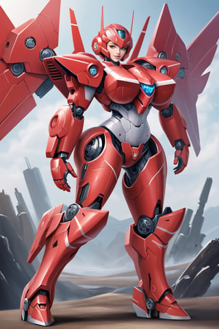 (1girl:1.2), solo, perfect body proportion, huge breasts, bikini mecha, (Fire Angel Mecha:1.2),  
(Masterpiece, Best Quality, 8k:1.2), (Ultra-Detailed, Highres, Extremely Detailed, Absurdres, Incredibly Absurdres, Huge Filesize:1.1), (Photorealistic:1.3), By Futurevolab, Portrait, Ultra-Realistic Illustration, Digital Painting. ,Red mecha