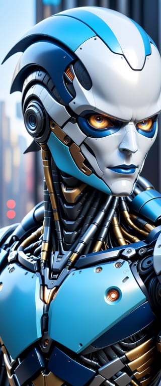 robot high-tech, futuristic:1.5, sci-fi:1.6, (cerulean, black and navy blue color:1.9), (full body:1.9), sophisticated, ufo, ai, tech, unreal, luxurious, hyper strong armor, Advanced technology of a Type VI, epic high-tech futuristic city back ground

PNG image format, sharp lines and borders, solid blocks of colors, over 300ppp dots per inch, 32k ultra high definition, 530MP, Fujifilm XT3, cinematographic, (photorealistic:1.6), 4D, High definition RAW color professional photos, photo, masterpiece, realistic, ProRAW, realism, photorealism, high contrast, digital art trending on Artstation ultra high definition detailed realistic, detailed, skin texture, hyper detailed, realistic skin texture, facial features, armature, best quality, ultra high res, high resolution, detailed, raw photo, sharp re, lens rich colors hyper realistic lifelike texture dramatic lighting unrealengine trending, ultra sharp, pictorial technique, (sharpness, definition and photographic precision), (contrast, depth and harmonious light details), (features, proportions, colors and textures at their highest degree of realism), (blur background, clean and uncluttered visual aesthetics, sense of depth and dimension, professional and polished look of the image), work of beauty and complexity. perfectly symmetrical body.

(aesthetic + beautiful + harmonic:1.5), (ultra detailed face, ultra detailed eyes, ultra detailed mouth, ultra detailed body, ultra detailed hands, ultra detailed clothes, ultra detailed background, ultra detailed scenery:1.5),

3d_toon_xl:0.8, JuggerCineXL2:0.9, detail_master_XL:0.9, detailmaster2.0:0.9, perfecteyes-000007:1.3,monster,biopunk style,zhibi,DonM3l3m3nt4lXL,alienzkin,moonster,Leonardo Style, ,DonMN1gh7D3m0nXL,aw0k illuminate,silent hill style,Magical Fantasy style,DonMCyb3rN3cr0XL ,cyborg style,c1bo