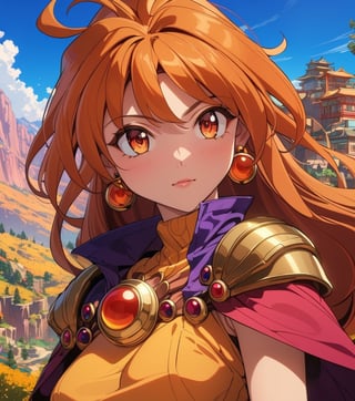 1girl, solo, long hair, orange eyes, orange hair, jewelry, hairband, earrings, armor, headband, glowing, energy ball, Lina Inverse,



Perfect proportions, Strong brightness, intricate details, vibrant colors, detailed shadows, perfect borders, PNG image format, sharp lines and borders, solid blocks of colors, over 300ppp dots per inch, (anime:1.9), 2D, High definition RAW color professional photos, photo, masterpiece, ProRAW, high contrast, digital art trending on Artstation ultra high definition detailed anime, detailed, hyper detailed, best quality, ultra high res, high resolution, detailed, sharp re, lens rich colors, ultra sharp, (sharpness, definition and photographic precision), (blur background, clean and uncluttered visual aesthetics, sense of depth and dimension, professional and polished look of the image), work of beauty and complexity. (aesthetic + beautiful + harmonic:1.5), (ultra detailed background, ultra detailed scenery, ultra background, ultra detailed scenery, ultra detailed landscape:1.5), fidelity and precision, minute detail, clean image, exact image, polished shading, detailed shading, polychromatic tonal scale, wide tonal scale,



