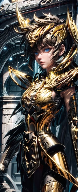 absurdres, highres, ultra detailed,Insane detail in face,  (boy_male_man:1.5), Gold Saint, Saint Seiya Style, Gold sagittarius Armor, Full body armor, no helmet, Zodiac Knights, white long cape, brown hair, Asian Fighting style pose,Pokemon Gotcha Style, gold gloves, long hair, long white cape, messy_hair,  Gold eyes, black pants under armor, full body armor, gold wings, beautiful old greek temple in the background, beautiful fields, full leg armor, ultrainstinct,FUJI,midjourney, battle_stance,Enhance,More Detail,Detailedface

PNG image format, sharp lines and borders, solid blocks of colors, over 300ppp dots per inch, 32k ultra high definition, 530MP, Fujifilm XT3, cinematographic, (photorealistic:1.6), 4D, High definition RAW color professional photos, photo, masterpiece, realistic, ProRAW, realism, photorealism, high contrast, digital art trending on Artstation ultra high definition detailed realistic, detailed, skin texture, hyper detailed, realistic skin texture, facial features, armature, best quality, ultra high res, high resolution, detailed, raw photo, sharp re, lens rich colors hyper realistic lifelike texture dramatic lighting unrealengine trending, ultra sharp, pictorial technique, (sharpness, definition and photographic precision), (contrast, depth and harmonious light details), (features, proportions, colors and textures at their highest degree of realism), gold wings, (blur background, clean and uncluttered visual aesthetics, sense of depth and dimension, professional and polished look of the image), work of beauty and complexity. perfectly symmetrical body.

(aesthetic + beautiful + harmonic:1.5), (ultra detailed face, ultra detailed eyes, ultra detailed mouth, ultra detailed body, ultra detailed hands, ultra detailed clothes, ultra detailed background, ultra detailed scenery:1.5),

3d_toon_xl:0.8, JuggerCineXL2:0.9, detail_master_XL:0.9, detailmaster2.0:1.5, perfecteyes-000007:1.3


Reality XL:0.8, coloredSclera-000010:1.9, beautifulDetailedEyes_v10:0.6
,add_detail:0.8,Movie still,add_more_color:0.8,LineAniRedmondV2-Lineart-LineAniAF:1.1, SDXLanime:0.8, EpicAnimeDreamscapeXL:1.3, more details XL, Midjourney_Style_Special_Edition_0001:0.8,