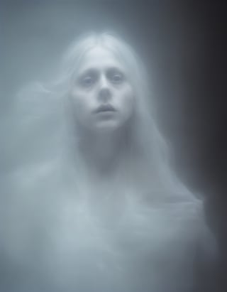 Beautiful ghost, close up, girl 