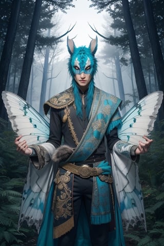 Masterpiece Quality, Shape-shifting Enigma: Morphos, with his Russian roots, is portrayed in mid-transformation, his figure a fluid mosaic of different identities. His attire is a patchwork of styles, symbolizing the myriad of personas he embodies, with a color scheme that shifts like a chameleon - from the stark whites of Siberian winters to the deep greens of the taiga forests.

