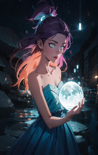 ((The best quality)),superrealism,(((ultra detailed face:1.6))),((perfectly detailed glowing eyes:1.2)),dynamic pose,(((natural pose:1.4))),surreal and perfect digital illustration of a (libra princess),(astrology zodiac sign),majestic ((flowing purple hair)),beautiful celestial princess,opalescent translucent iridescent dress,elegant,sophisticated,retrofuturism, romantic academia aesthetic, drawing, surrealism, magic realism, pop surrealism, ethereal, visual delirium,full beauty,full shot,complex background,painting on canvas, detailed, intricate, cute, white lilac orange blue fuchsia colors, bright vivid gradient colors, by Mindy Sommers, by Jantina Peperkamp, by Olga Esther , by Veronica Minozzi, by Olga Shvartsur, by Gilbert Williams, masterpiece, award winning,perfectly detailed limbs,((high_res)),high heels,oversized clothes,perfect hands,detailed hands.