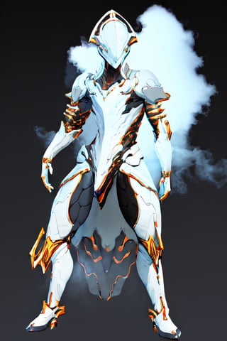 (masterpiece, best quality, high quality, absurd), (1boy, man, robot, humanoid, symmetry, alone, highly detailed design, good body), (thick neck, wide shoulders), (detailed helmet, detailed suit), ((dark background:1.4)), ((fog:1.4)), (full body, front view), Warframe