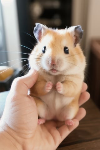 hamster wearing T shirt, no human,White Hamster,cutie,Detail,white wings,white 