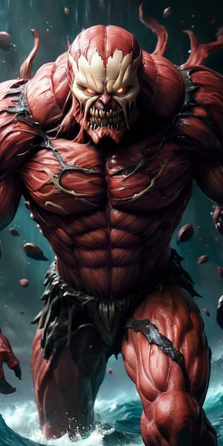 The Abyssal Titan Awoken from the depths of a dark ocean planet, a colossal titan emerges. Its body is a patchwork of grotesque features—eyes of different shapes and sizes, mouths that gnash with jagged teeth, and limbs ending in razor-sharp appendages. It moves with a slow, purposeful gait, leaving destruction in its wake.
