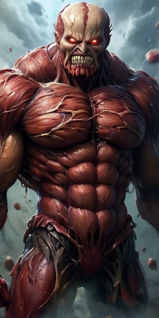 The Abyssal Titan Awoken from the depths of a dark ocean planet, a colossal titan emerges. Its body is a patchwork of grotesque features—eyes of different shapes and sizes, mouths that gnash with jagged teeth, and limbs ending in razor-sharp appendages. It moves with a slow, purposeful gait, leaving destruction in its wake.
